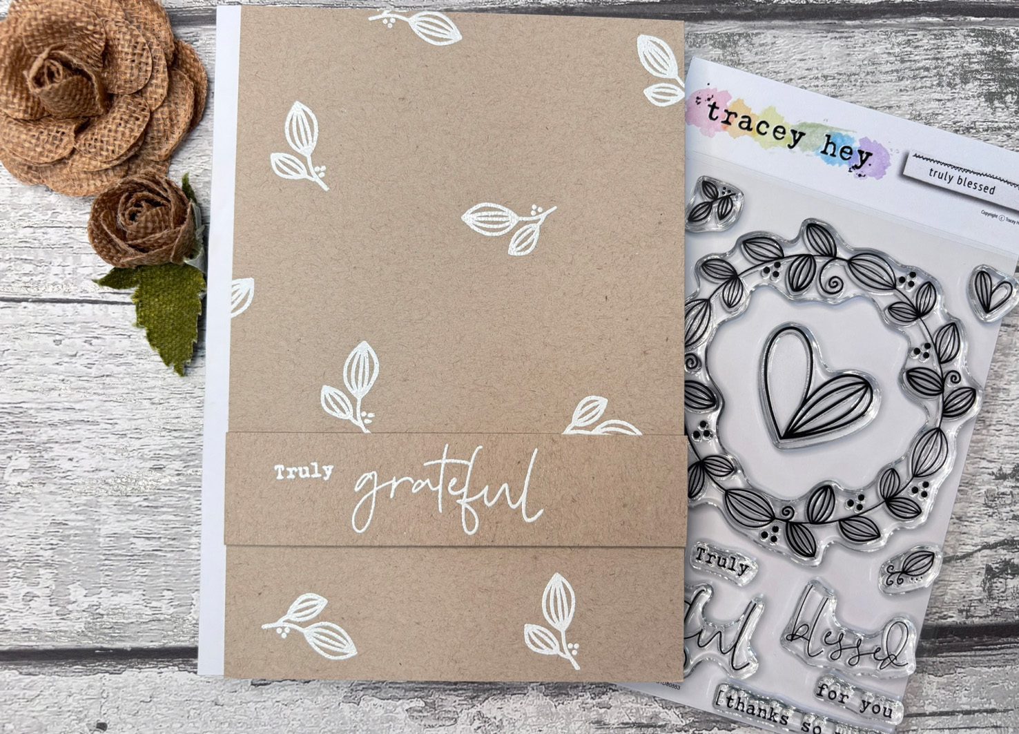 Tracey Hey "Truly Blessed" A6 Stamp Set - Image 7