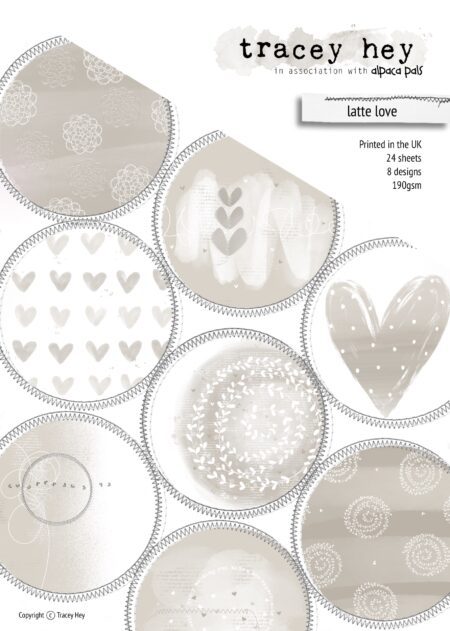A5 Paper Pad - Latte Love