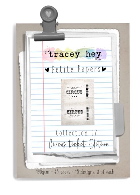 Petite Papers - Collection 17 - Circus Ticket Edition