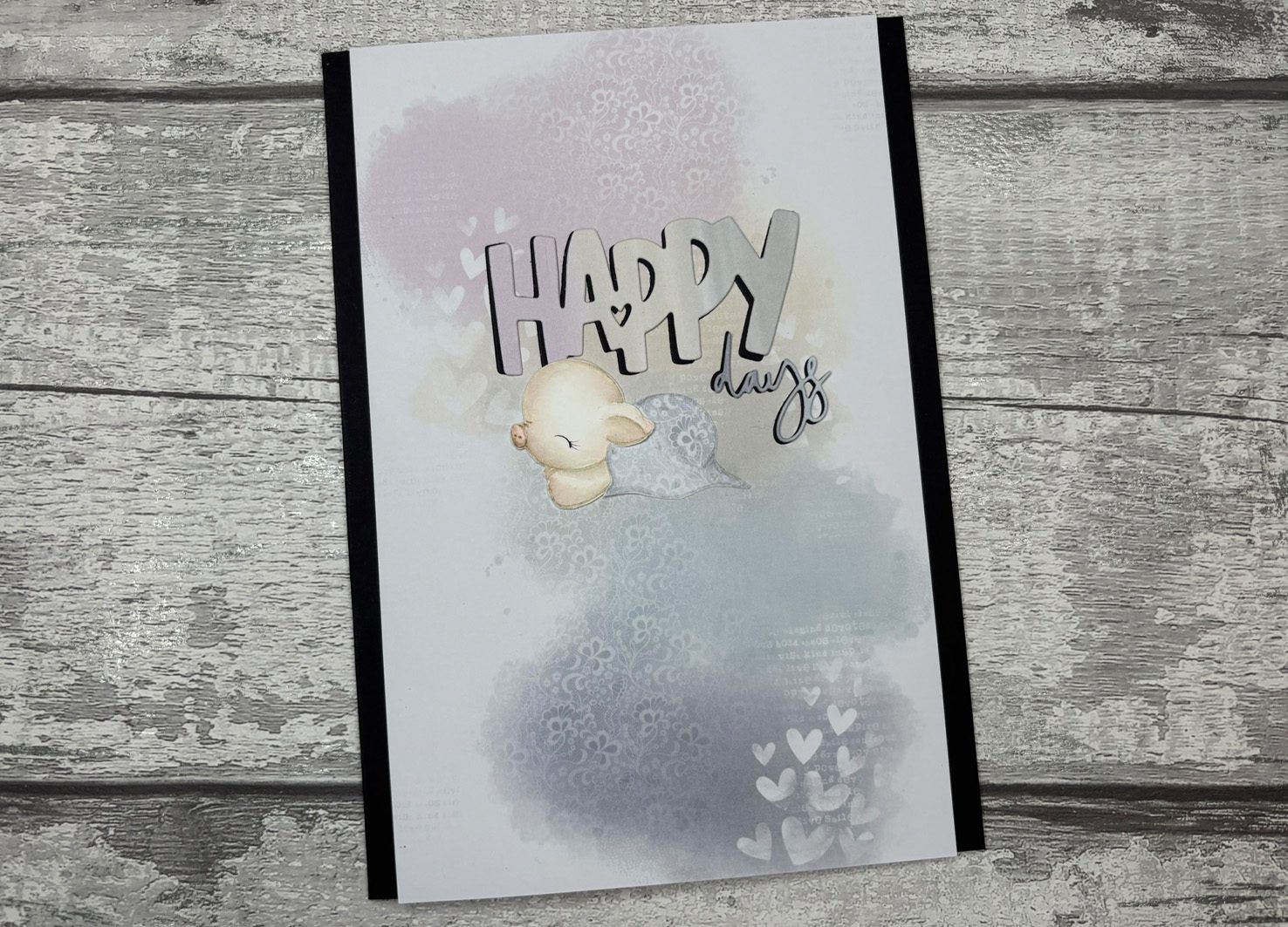 Tracey Hey "Pigs in Blankets" A6 Stamp Set - Image 3