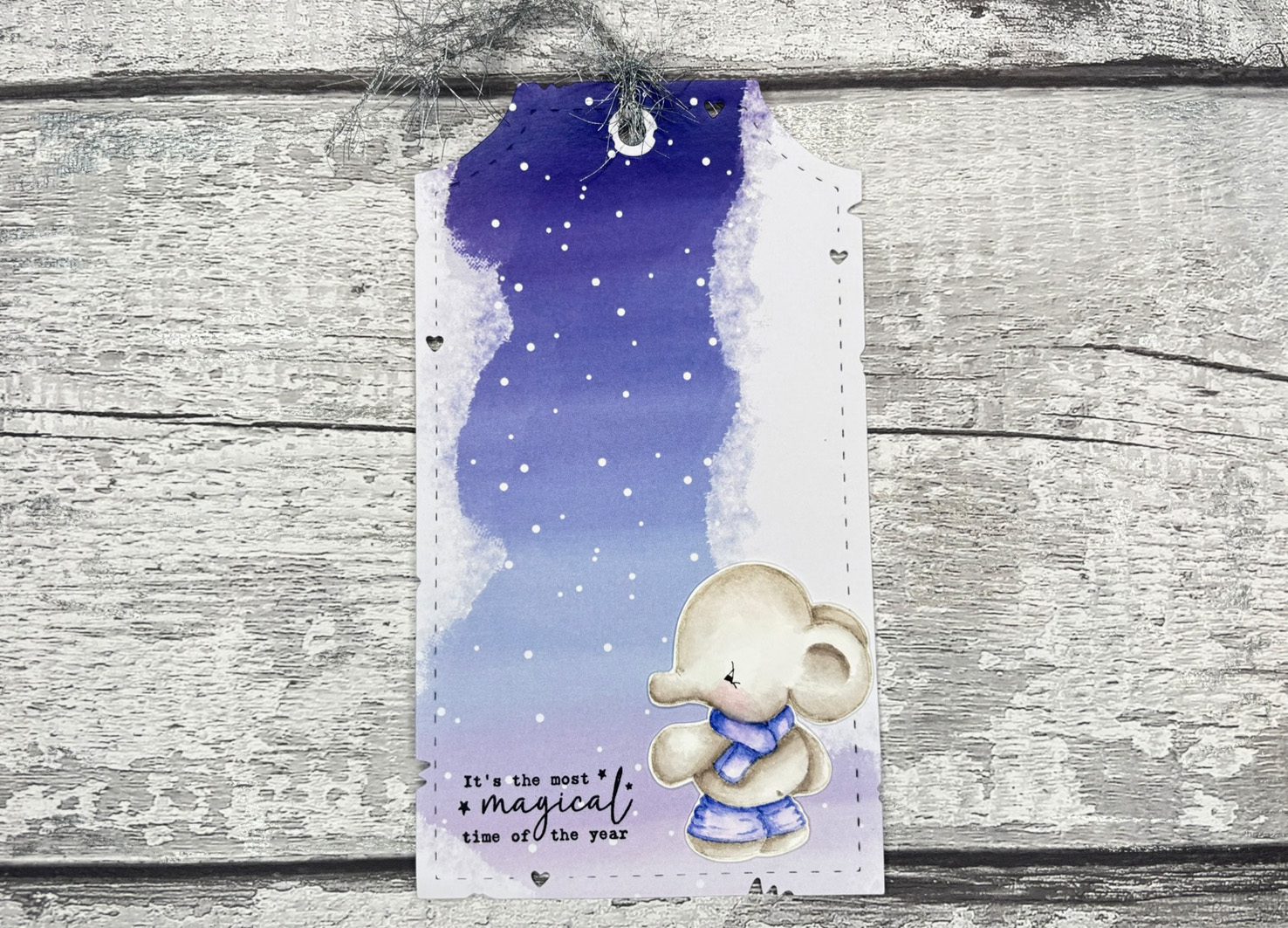 A5 Paper Pad - Snowy Skies - Image 3