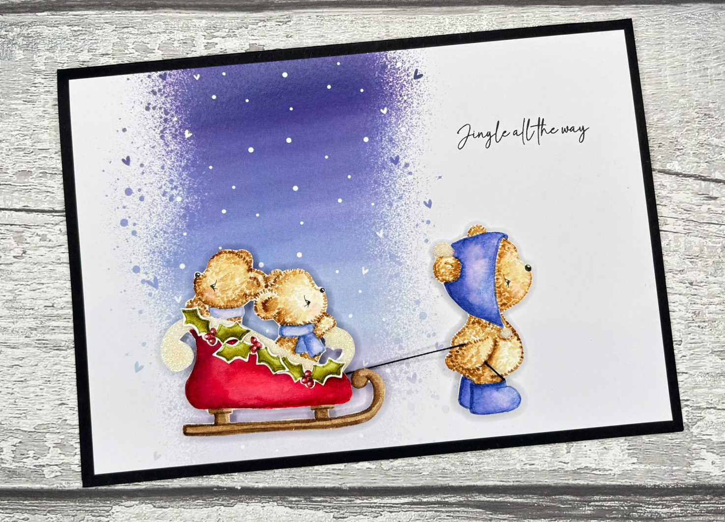 A5 Paper Pad - Snowy Skies - Image 4