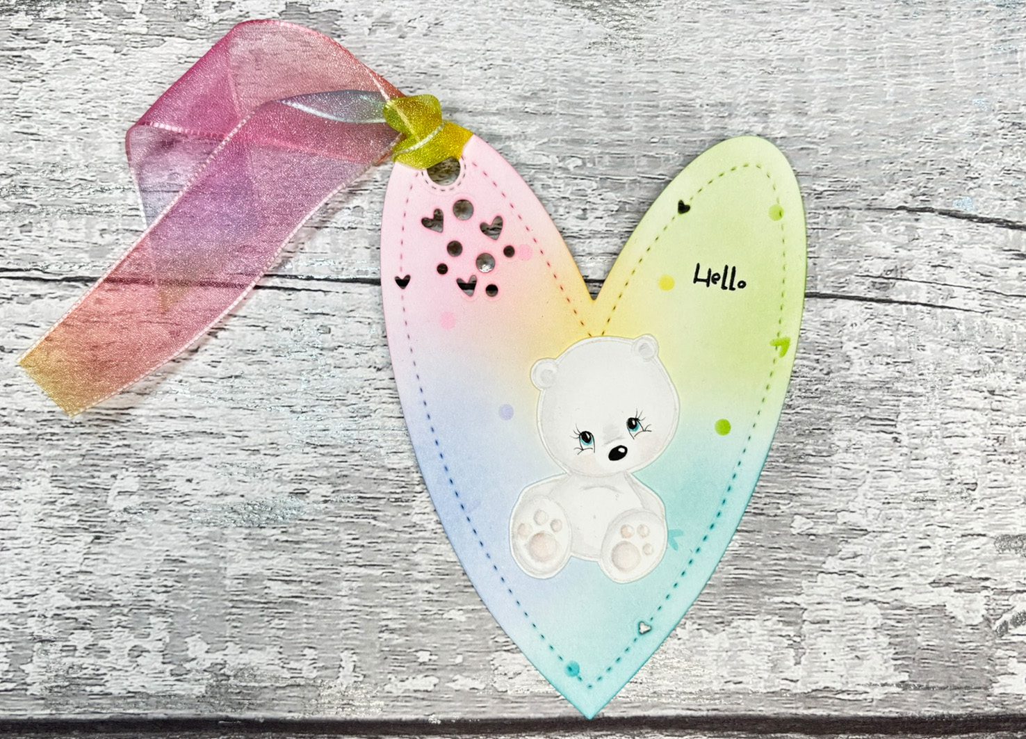 Tracey Hey "Heart Tags Die Set" - Image 5