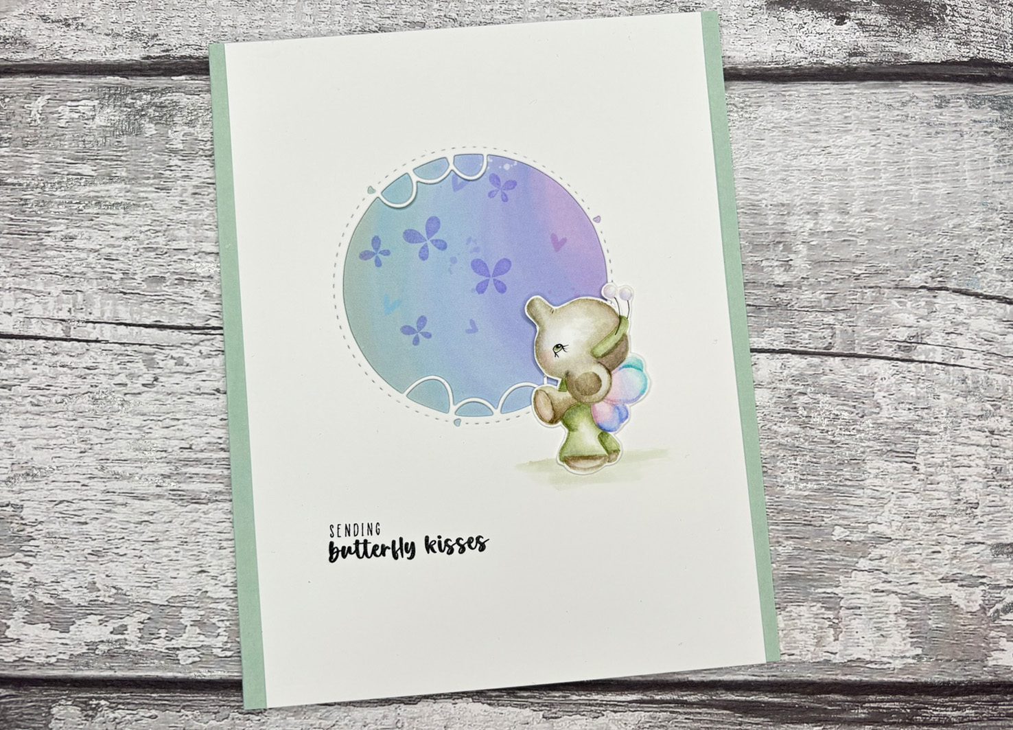 Tracey Hey "Butterfly Kisses" A6 Stamp Set - Image 14