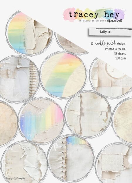 A6 Paper Pad, Double Sided - Tatty Art