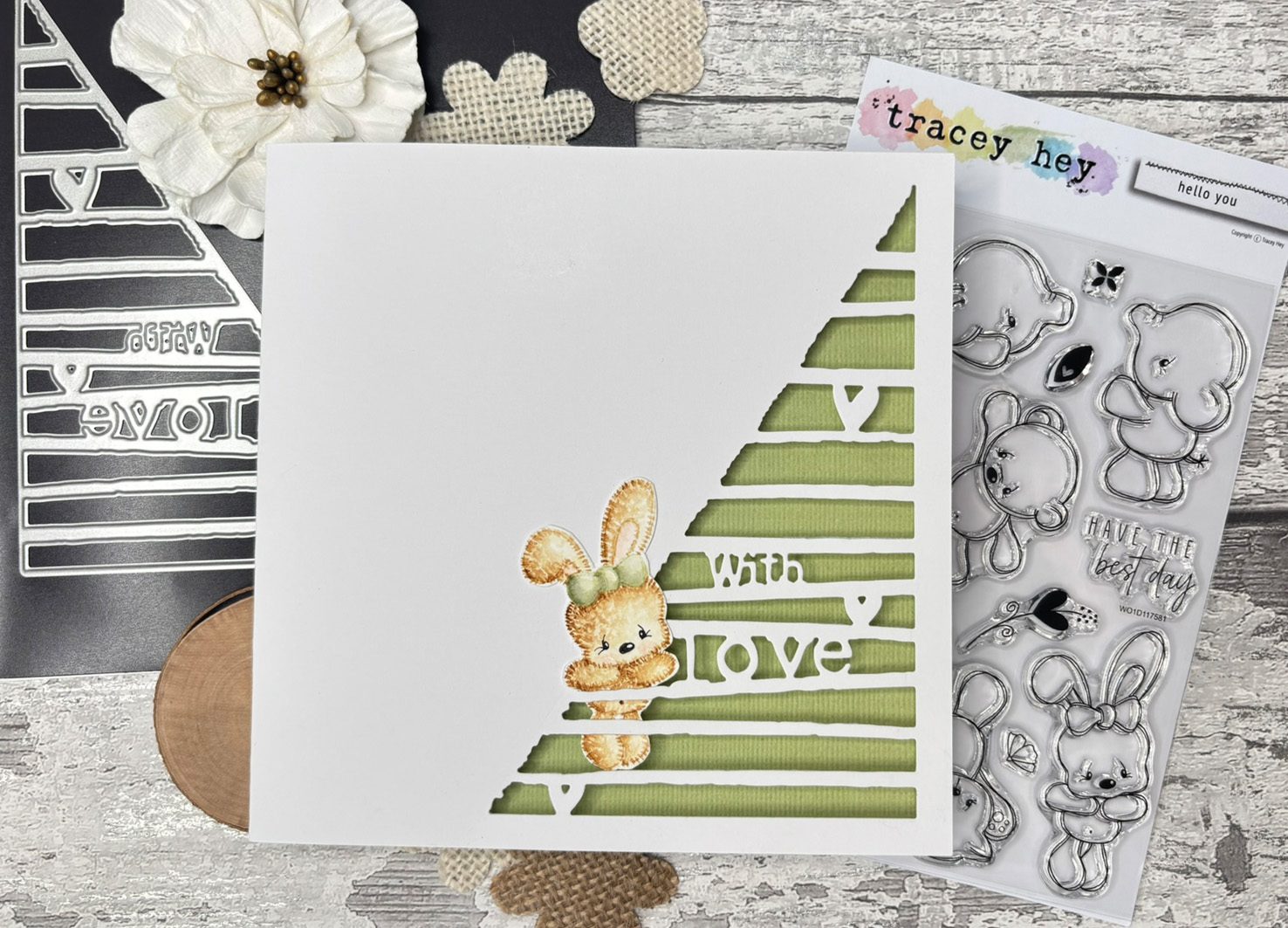 Tracey Hey "Cutout Corners Festive Die Set" - Image 3